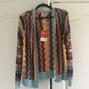 Missoni for Target cardigan size XL
